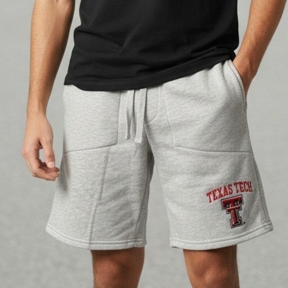 Texas Tech Red Raiders Rivalry Threads Gray Sweat Shorts Mens Size M‎